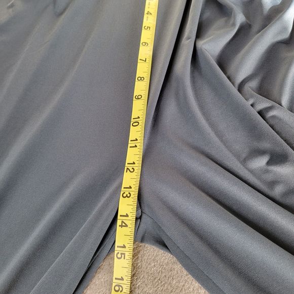 BCBGeneration Drape Pocket Jumpsuit Womens Size Medium Blue Sleeveless Stretchy - Picture 8 of 11